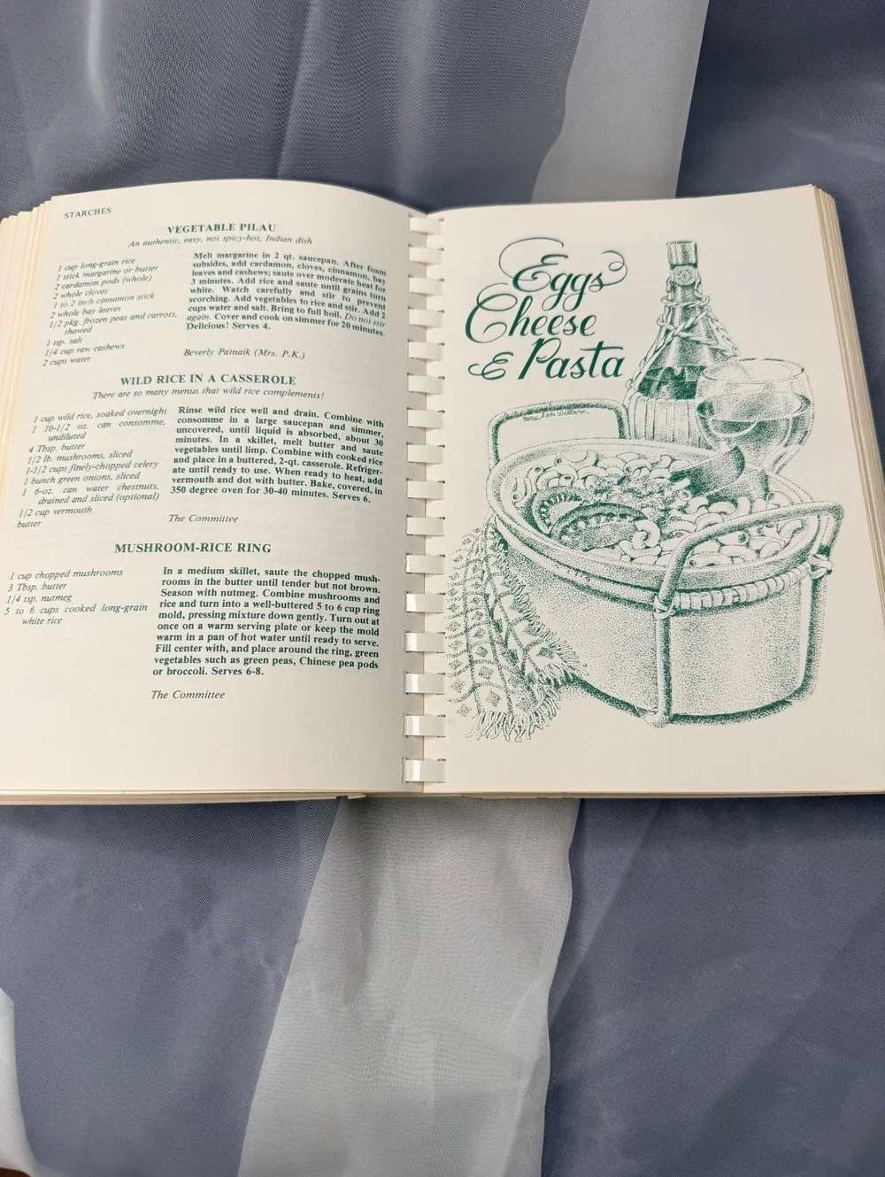 Cooking with Class Community Cookbook 1985 Spiral Bound NC Recipes